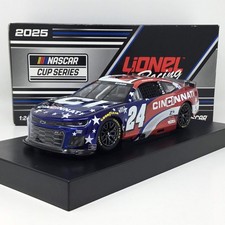 William Byron 2025 Cincinnati 1:24 Color Chrome Diecast