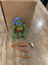 Vintage 1992 Teenage Mutant Ninja Turtles Movie Star Leo Figure Leonardo
