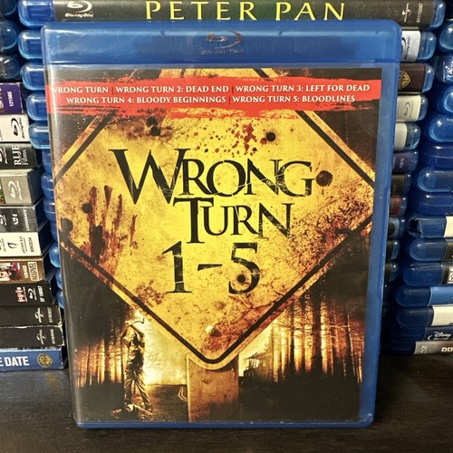 Wrong Turn 1-5 (20th Century Fox/Regency) - 5-Blu-ray Set - Horror Franchise