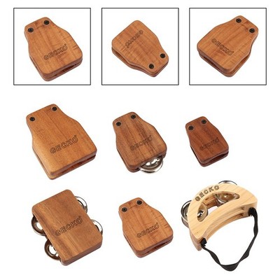 Jingle Bells und Fuß Percussion Instrumente für Cajon Box Schlagzeugspieler