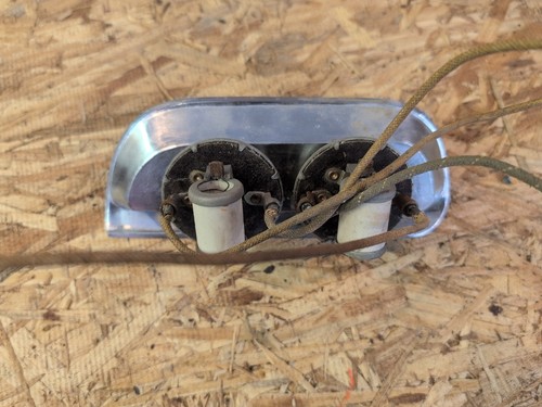 1955-56 Dodge Coronet Dash Blower Defroster Switches With Bezel - Bild 3 von 5