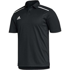 Adidas Men's Team Issue Polo XL Black  White