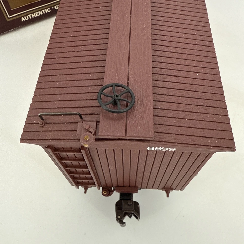 Bachmann Big Haulers G Scale 20’ Box Car PRR-Union Line 95368 In Box Metal Whls - Image 4 of 4