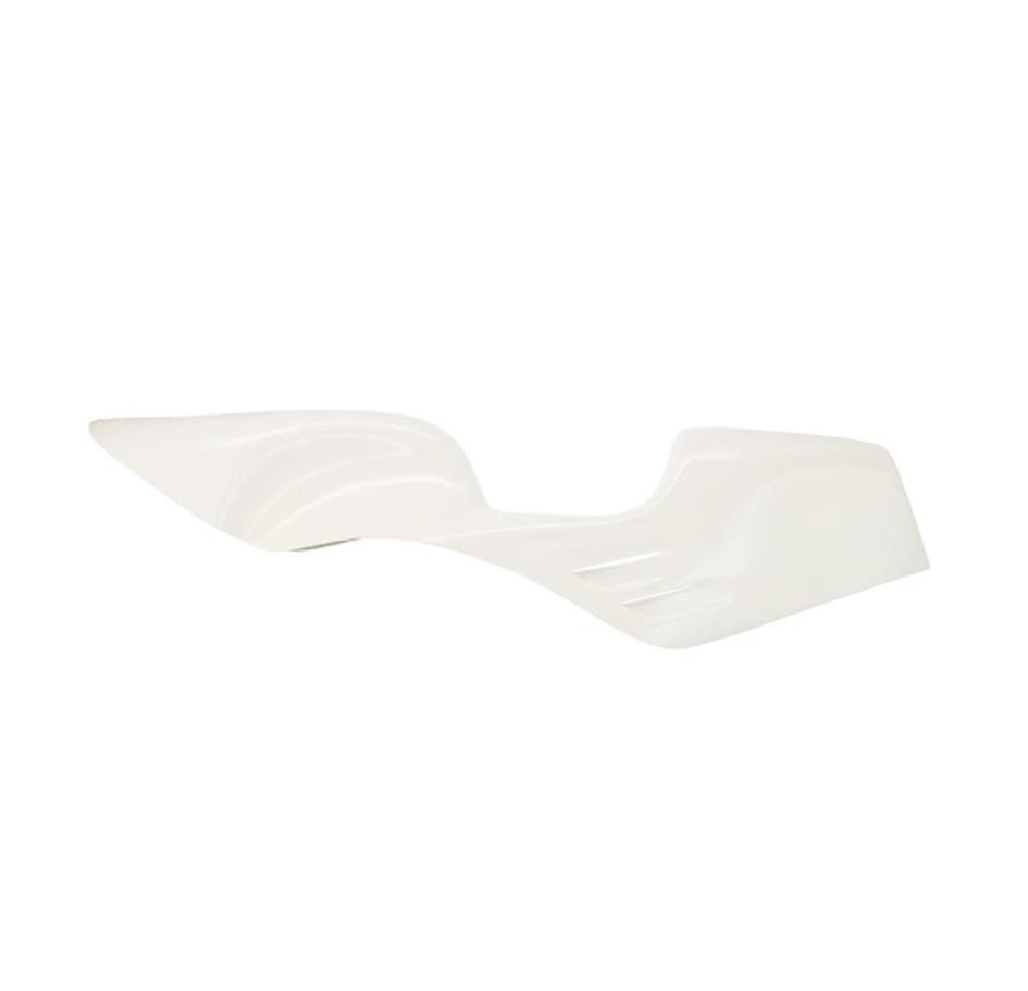 Monocoque MBK 51 Magnum Racing en polyester blanc pour carrosserie mobylette 50cc