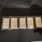 Lot of 5 Texas State .999 Silver Bar Federated Mint Full Troy Oz Sealed