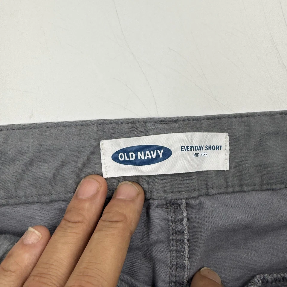 Pantalones Cortos Old Navy Everyday Para Mujer 10 Tiro Medio Informales Chinos Ligeros Foto 4 de 4