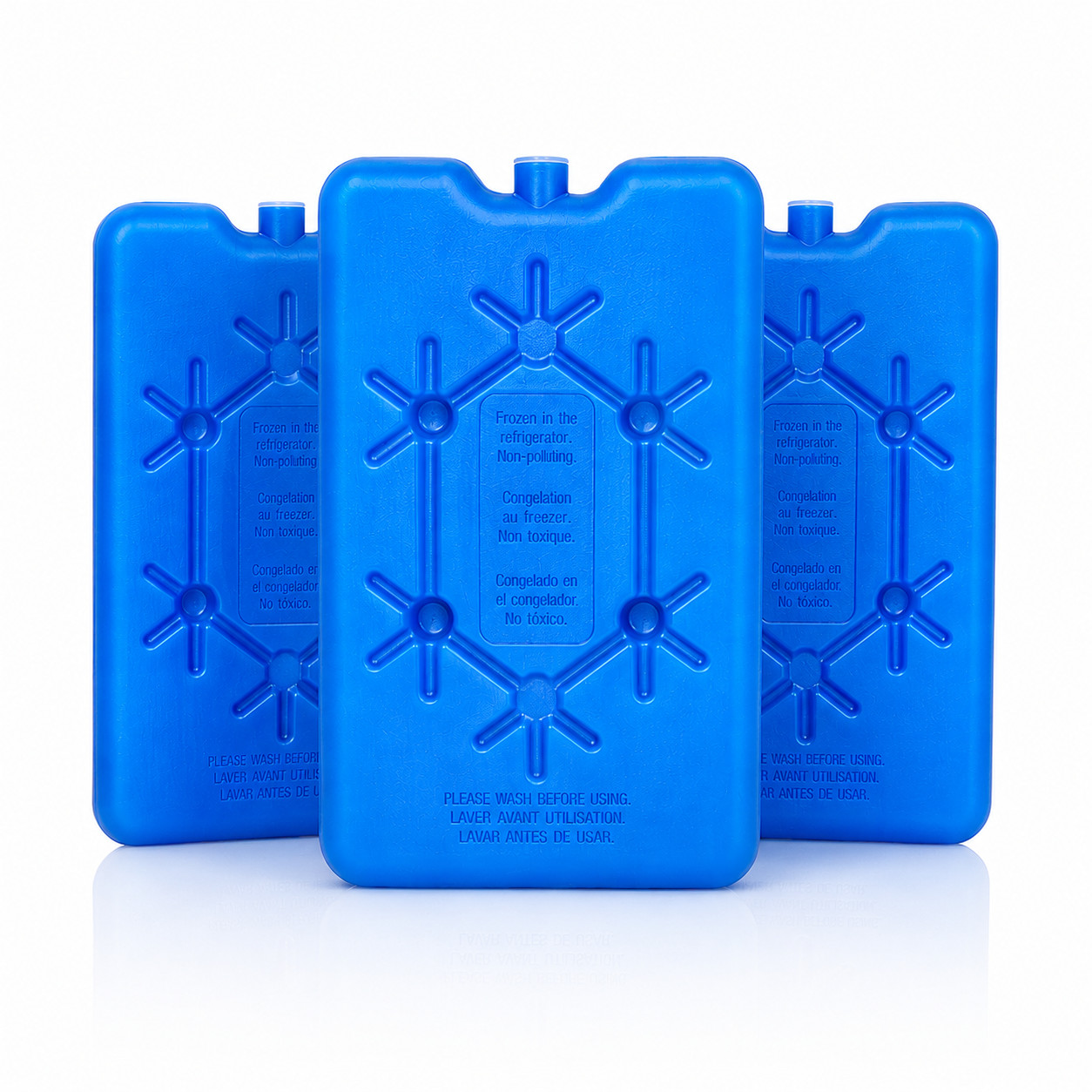 Ice Packs Thermos 3 x 200g Cool Bags Freezer Travel Block Cool Cold Ice Pack