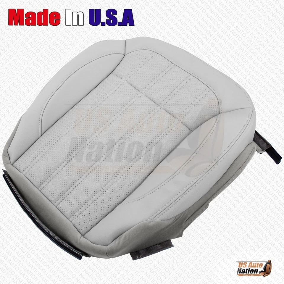 2013年至2016年梅赛德斯奔驰GL350 GL450司机和乘客穿孔保护套灰色 — 第 3/4 张图片