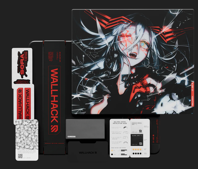 Wallhack SP-005 CARNAGE SORA Glass Anime Mouse Pad 1800/LE - IN