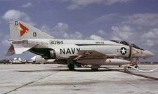 McDonnell Douglas F-4J Phantom II VAQ-33 Firebirds Navy MahoganyModel Scale 1/72