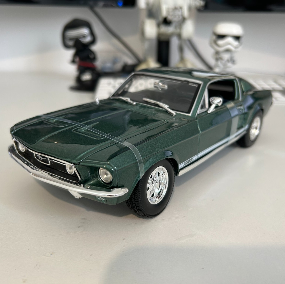 Ford Mustang GTA Fastback 1967 Maisto 1:18 Diecast Model Car - Boxed