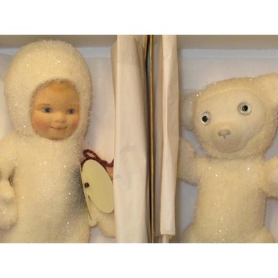 R John Wright Snow Baby & Snow Bear Limited to 100