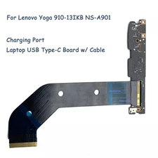 Charging Port Laptop USB Type-C Board w/ Cable For Lenovo Yoga 910-13IKB NS-A901
