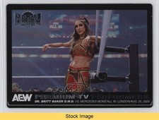 2025 Skybox Metal Universe AEW All Elite Wrestling Dr DMD Britt Baker READ 05ql