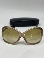 Tom Ford Whitney TF9 74F Sunglasses Brown/Gold check Photos For Details