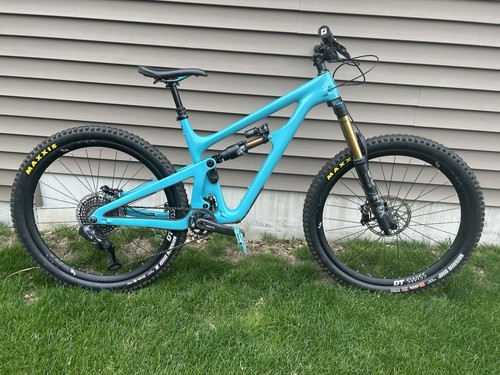 Yeti SB150 Turq T3 XO1 Transmission Carbon Wheels Large