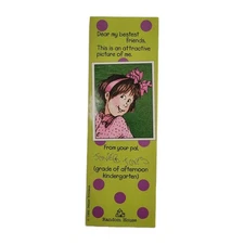 Vintage 90s Junie B. Jones Bookmark 1992 Denise Brunkus Reading List 676-76038-4