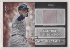 2020 Topps Major League Material Series 2 Black /199 Gleyber Torres #MLM-GT 0n86