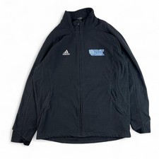 Adidas Full Zip Fleece Jacket Black Medium