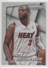 2014-15 Panini Prizm Short Prints Silver Prizm Dwyane Wade #3 HOF 0z6