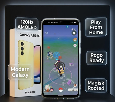 Samsung Galaxy A25 | Pokémon Go Location Spoofer | Play from Home - Magisk Root