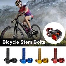 Bike Stem Bolts With Washers Stem Bolts 6pcs Stainless steel Bolt Screws M5x18mm