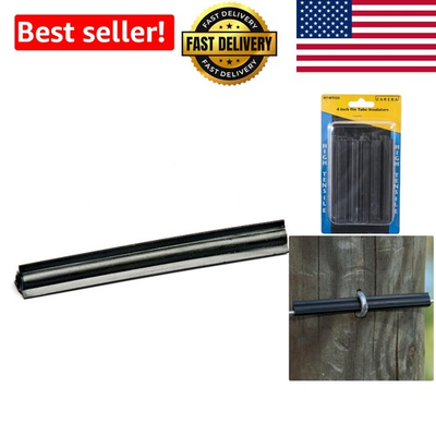 #ad #ad Durable 4 Inch Fin Tube Insulators for Electric Fences Fits High Tensile Wire $12.34
