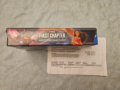 未開封 LORCANA 1st chapter ブースターボックス 英語版 Disney Lorcana TCG: The First Chapter Booster Box (Japanese