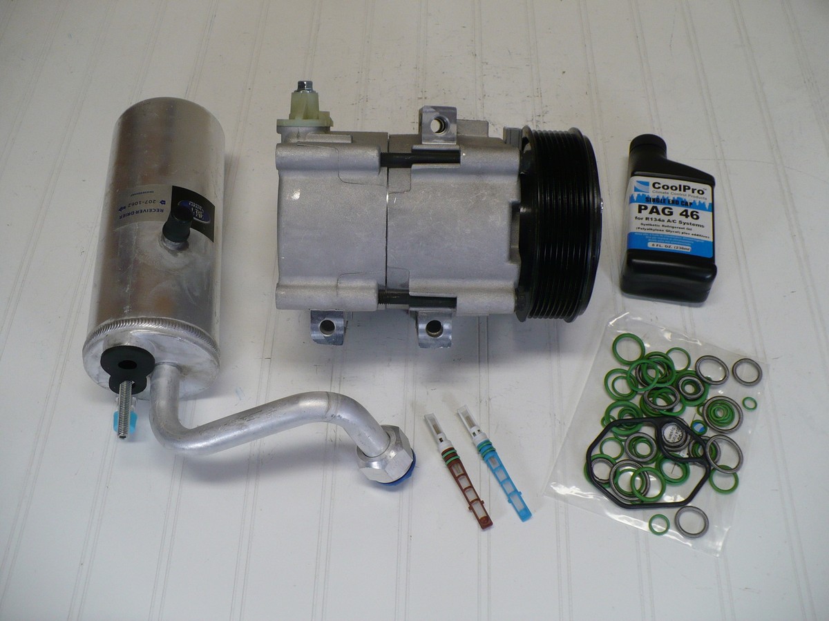 A/C AC Compressor Kit For 2003-2007 Ford F-250 F-350 Super Duty