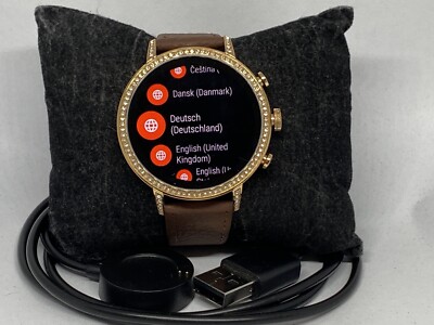 Fossil Gen 4 Authentic Digital Dial Smart Watch Custom Band FTW6015 LT292