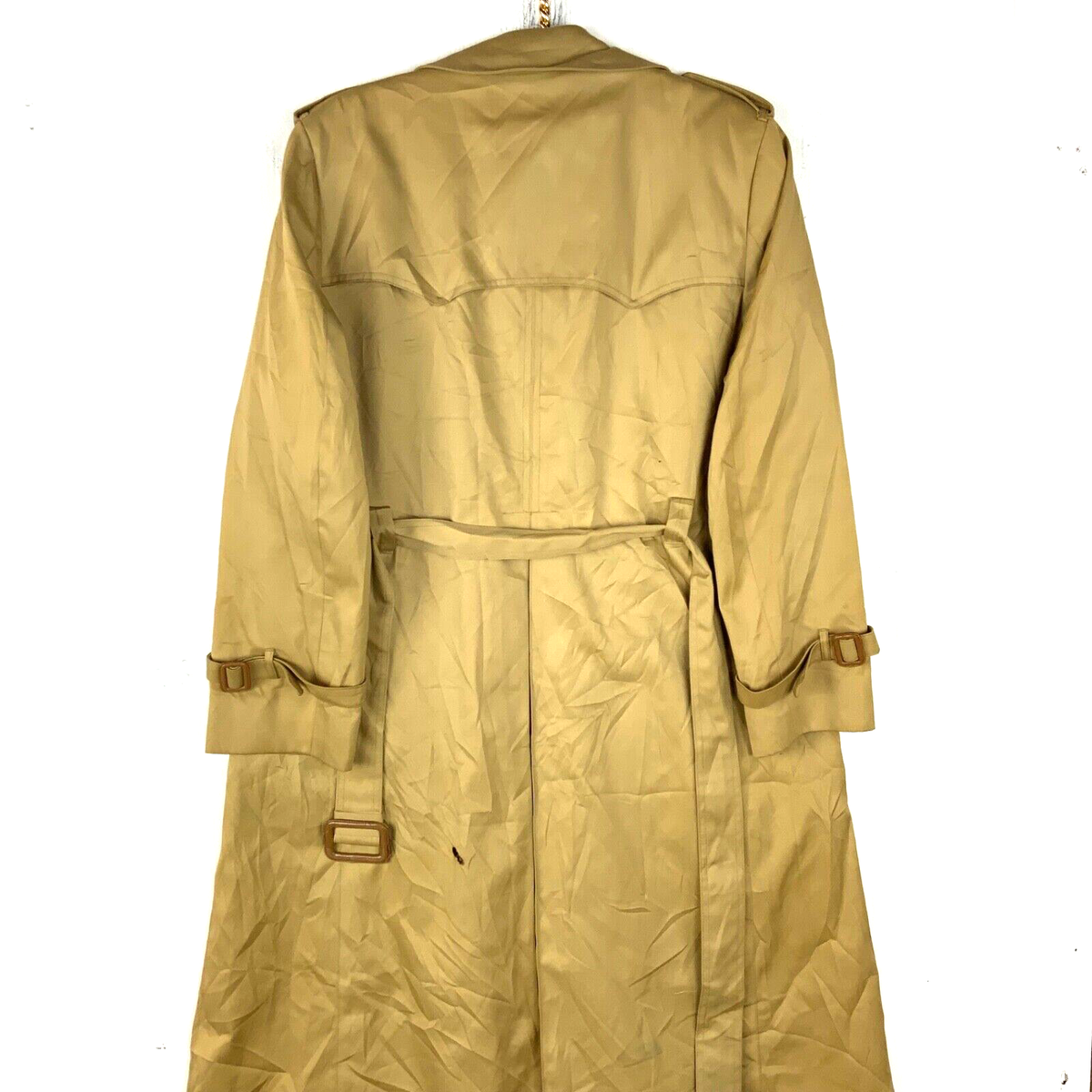 Vintage Christian Dior Monsieur Trench Coat Jacket Size 40R
