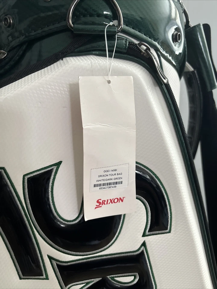 Srixon Limited Edition Major Staff Bag White/Dark Green - Display Only Bag. - Изображение 4 из 4