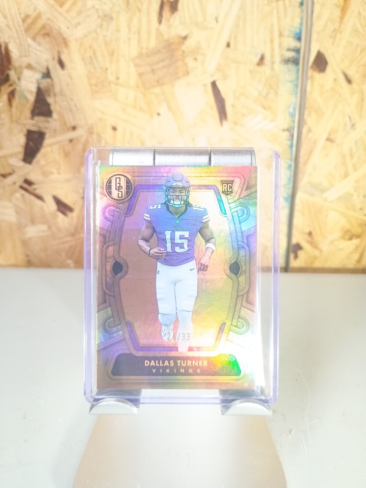 2024 Panini Gold Standard Dallas Turner (RC) #/99 Vikings #116