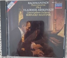 Rachmaninov: Piano Concertos Nos. 2  4 CD, Mar-1986, London 