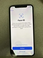 iphone x unlocked 256gb used (Black spot on the left corner- refer to pictures)