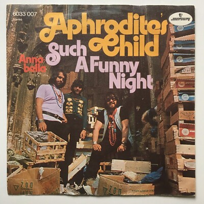 Aphrodites Child - Such A Funny Night / Annabella - Mercury - 7 Inch Vinyl