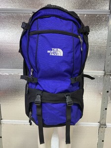 The North Face Mochila Senderismo Mochila-Grande-Bolsa De Lona-Azul/Negro |  eBay