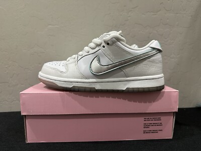 Nike Sb Dunk Low Diamond Supply Co. White Diamond Size 5 | eBay