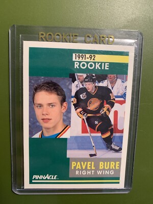Pavel Bure 1991-92 Score Pinnacle #315 Rookie Card
