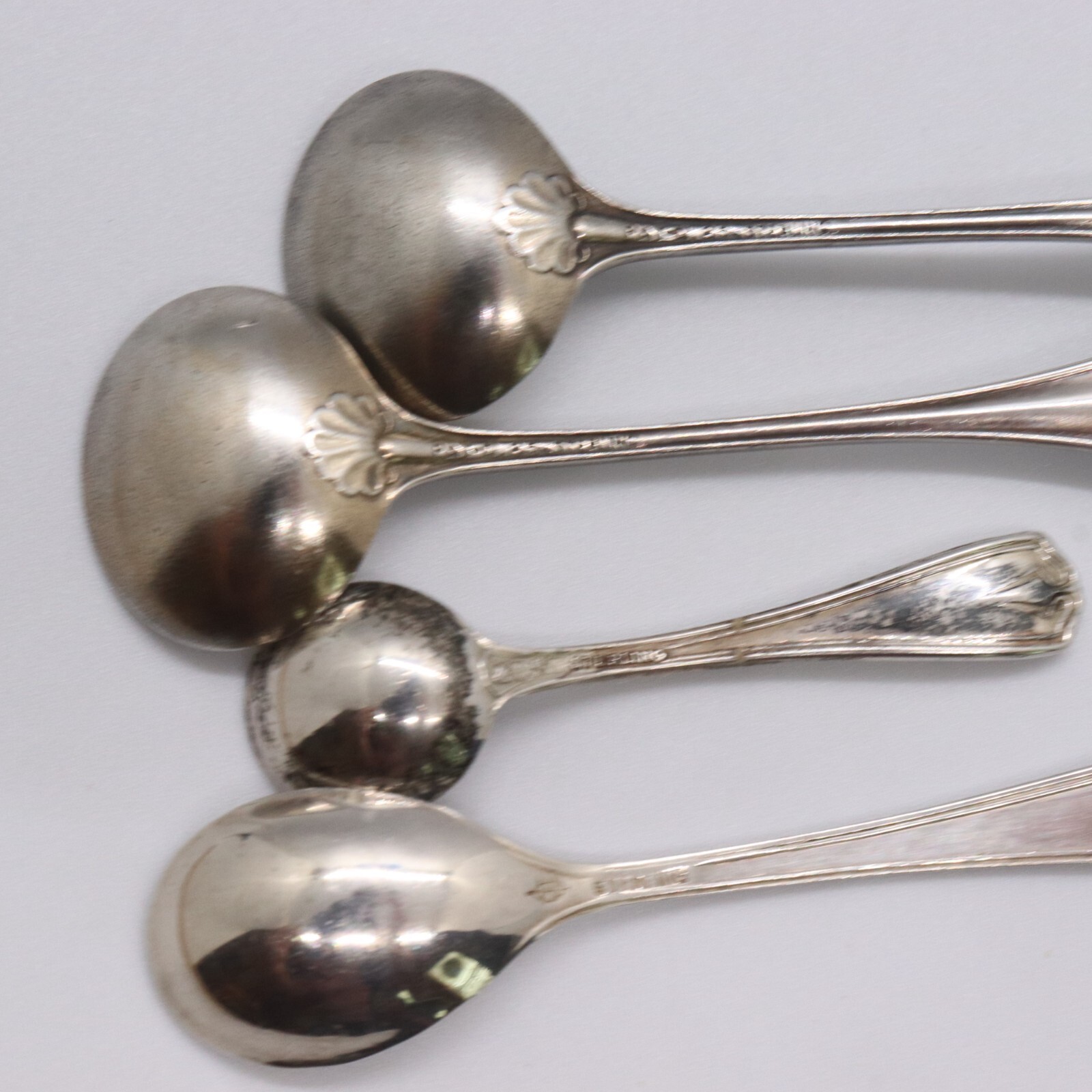 Vintage, Sterling Lot Of 4 Salt Spoons, demitasse spoons ster Reed Barton eBay