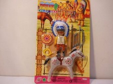Native Indian Play Set Western Toy Set with Horse Pretend Play