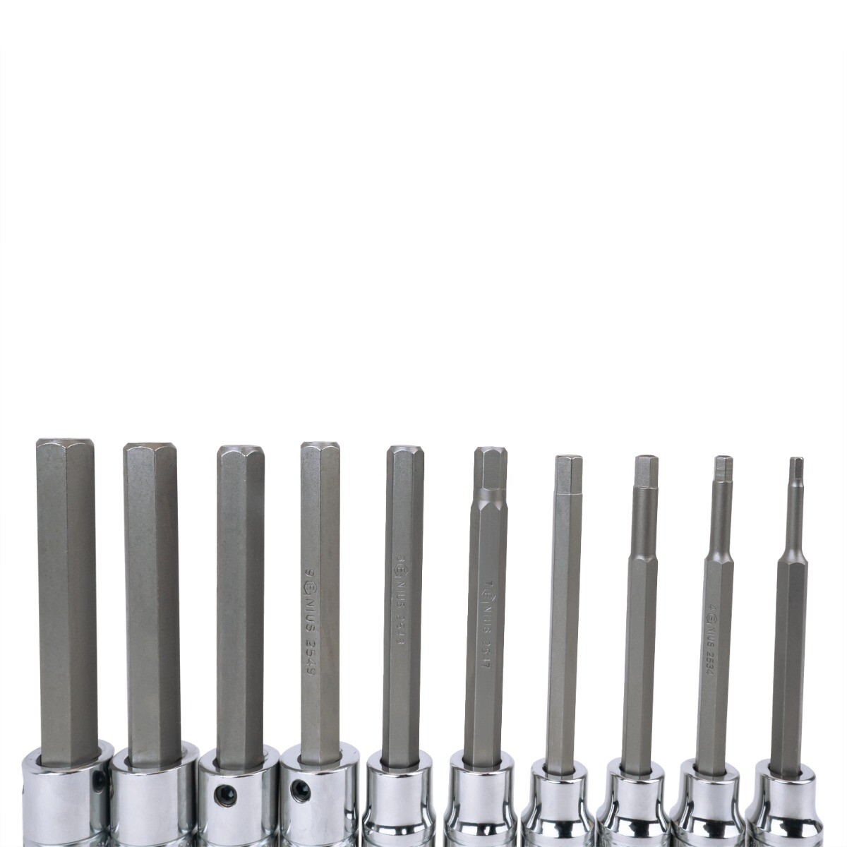 Genius Tools 10 Piece 3/8" Dr. Metric Hex Bit Socket Set - BS-310HML | eBay