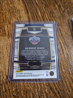 2021-22 Panini Select Basketball Herbert Jones | eBay 2021-22 Panini Select Basketball Herbert Jones | eBay