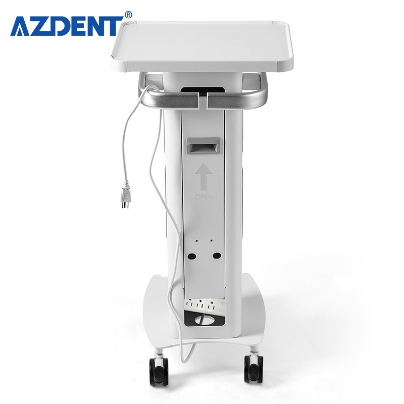 Dental Trolley Intraoral Scanner Cart Mobile Rolling Serving Cart 3 Layer Single