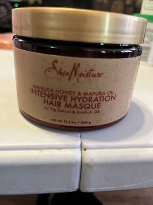 SheaMoisture Intensive Hydration Hair Mask Manuka Honey & Mafura Oil 11.5oz