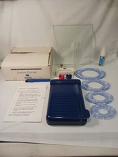 Creative Memories Custom Cutting System- Glass Mat, Ovals Templates New Blades 
