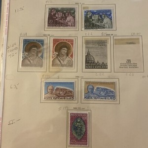 Vatican Mnh Sets 1953/54