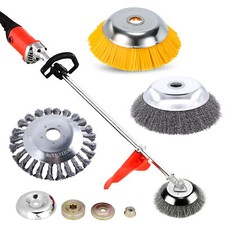 Wildkraut Fugen Unkrautbürste Wildkrautbürste Fugenbürste Motorsense 25,4x200mm