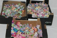 25stk FILLY PFERDE MEERJUNGFRAU-EINHORN-GLITZER- BABYS-ELFEN-BUNTE MISCHUNG*