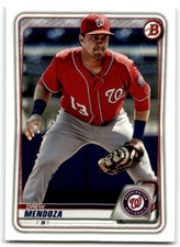 2020 BOWMAN PROSPECTS DREW MENDOZA WASHINGTON NATIONALS #BP-71